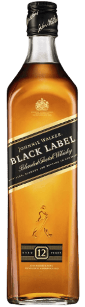 J.WALKER 12 ANS "BLACK LABEL" BLENDED SCOTCH 40° 70CL