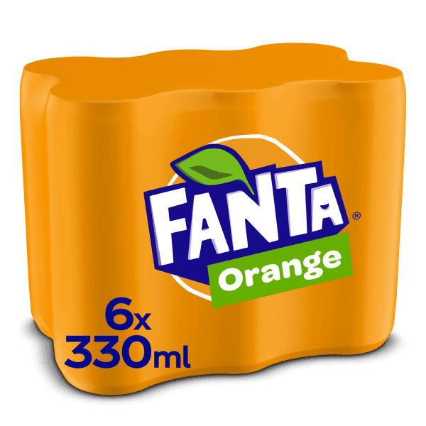 FANTA ORANGE CANS 6X33CL