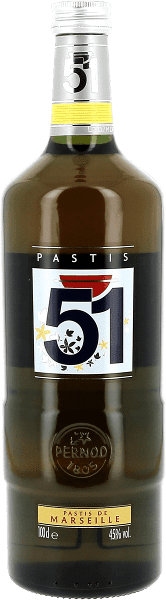 PASTIS 51 PERNOD 45° 1L