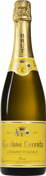 GUSTAVE LORENTZ CRÉMANT D'ALSACE BRUT 75CL