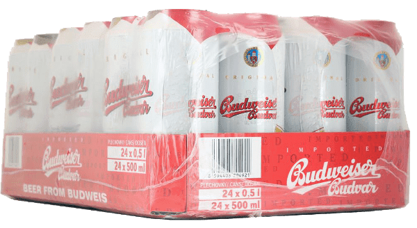 BUDWEISER 5° CANS 24X50CL