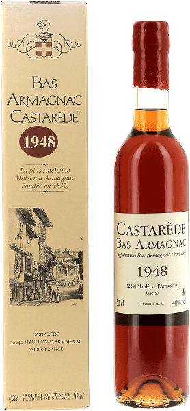 BAS ARMAGNAC MILLÉSIMÉ 1948 40° CASTARÈDE