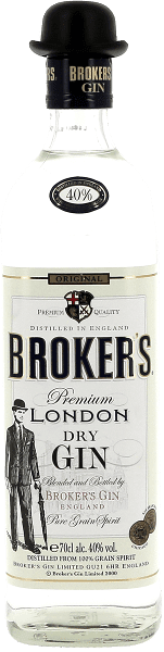 BROKER'S LONDON DRY GIN 40° 70CL