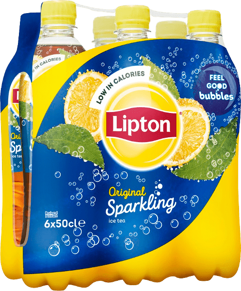 LIPTON ORIGINAL SPARKLING PET 6X50CL