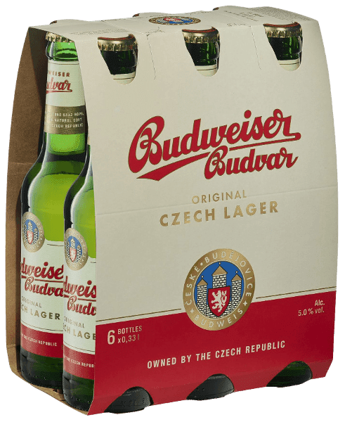 BUDWEISER 5° VP 6X33CL