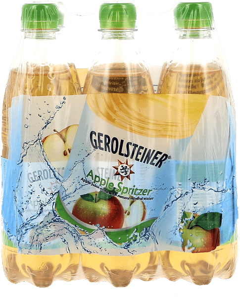 GEROLSTEINER APFEL SPRITZER PET 6X50CL