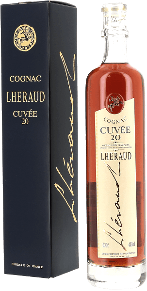COGNAC PETITE CHAMPAGNE "CUVÉE 20" GUY LHERAUD 43° 70CL