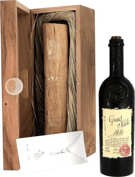 COGNAC "GRAND SIÈCLE" MILLÉSIMÉ 1914 42° 1914 GUY LHERAUD