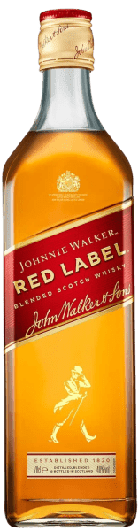 WHISKY JOHNNIE WALKER RED LABEL 40° 1L
