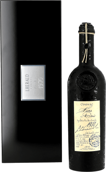 COGNAC "FINS BOIS" MILLÉSIMÉ 1970 48° 1970 GUY LHERAUD