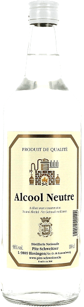 ALCOOL NEUTRE POUR FRUITS 96° 1L PITZ-SCHWEITZER