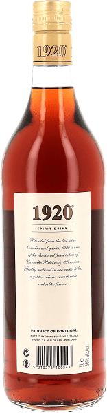 BRANDY SPIRIT "1920" 30° CARVALHO RIBEIRO & FERREIRA