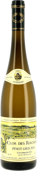 PINOT GRIS GREVENMACHER FELS CLOS DES ROCHERS GRAND PREMIER CRU BLANC