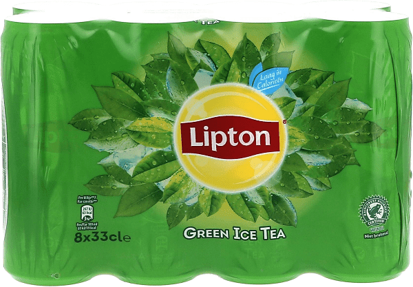 LIPTON GREEN TEA CANS 8X33CL