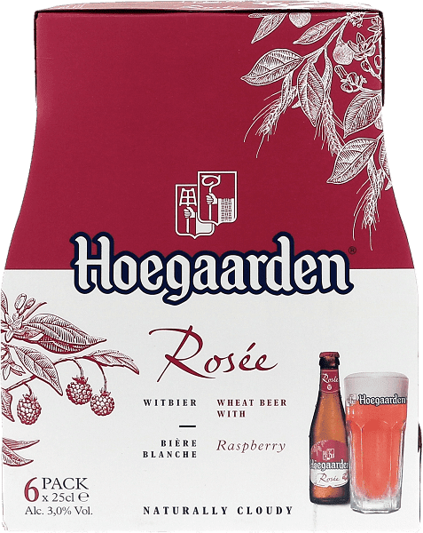 HOEGAARDEN ROSEE 3° VC 6X25CL