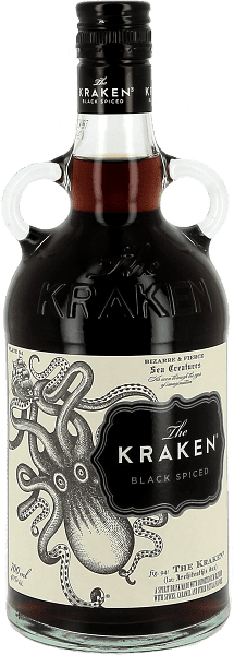 THE KRAKEN "BLACK SPICED" ILES VIERGES DES ETATS-UNIS 40° 70CL