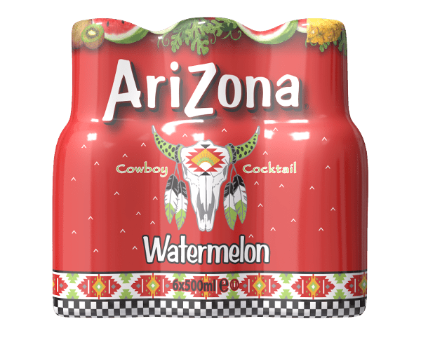 ARIZONA WATERMELON PET 6X50CL