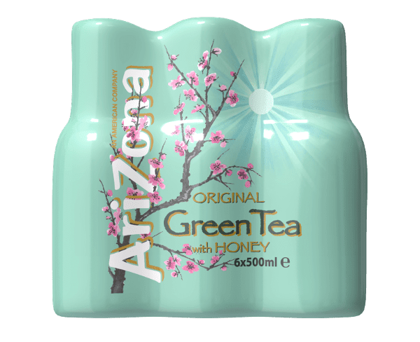 ARIZONA GREEN TEA PET 6X50CL
