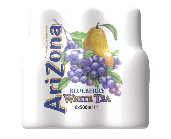 ARIZONA BLUEBBERRY WHITE TEA PET 6X50CL