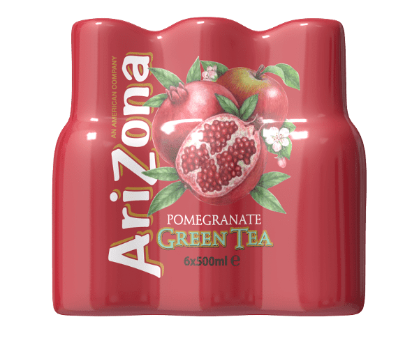 ARIZONA POMEGRANATE TEA PET 6X50CL