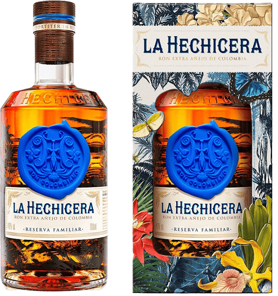 LA HECHICERA "RON EXTRA ANEJO"  COLOMBIE 40° 70CL