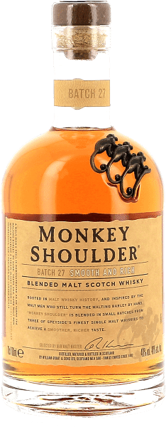 MONKEY SHOULDER SPEYSIDE 40° 70CL