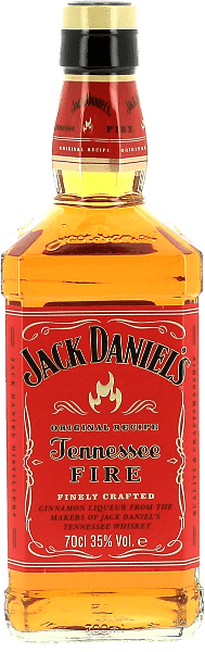 JACK DANIEL'S FIRE CINNAMON LIQUEUR 35° 70CL