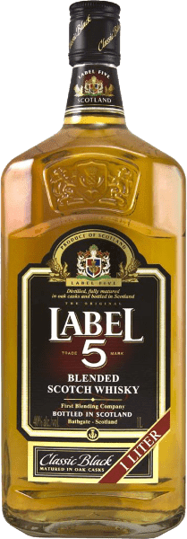 LABEL 5 CLASSIC BLACK 40° 1L
