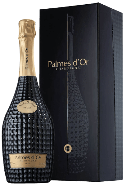 NICOLAS FEUILLATTE BRUT "PALMES D'OR" MILLÉSIMÉ 2006 EN COFFRET 75CL