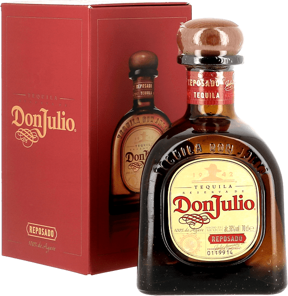 DON JULIO TEQUILA REPOSADO 38° 70CL