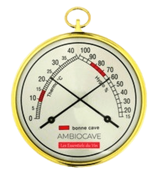 THERMOMÈTRE ET HYGROMÈTRE "AMBIOCAVE"