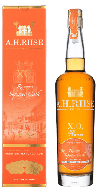 A.H.RIISE X.O. RESERVE "SUPERIOR CASK" ÎLRES VIERGES 40° 70CL