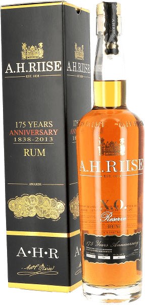 RHUM A.H.RIISE X.O. RESERVE "175 YEARS ANNIVERSARY" ÎLES VIERGES 42° 70cl