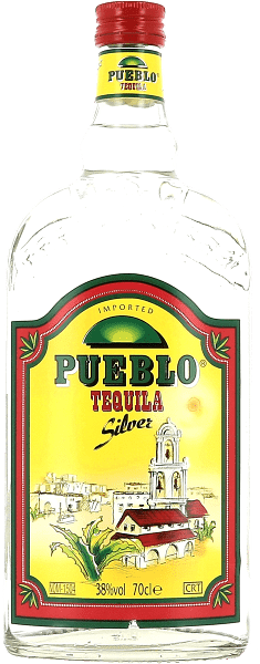 PUEBLO TEQUILA SILVER 38° 70CL