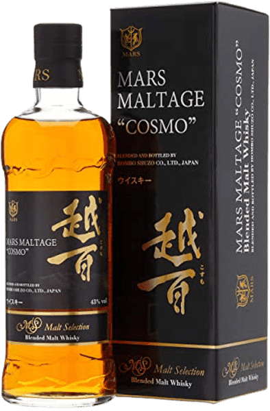 MARS MALTAGE "COSMO" MALT SELECTION JAPAN 43° 70CL