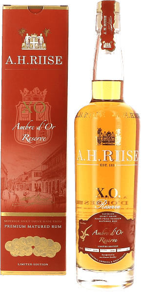 A.H.RIISE X.O. "AMBRE D'OR RESERVE" 42° ÎLES VIERGES