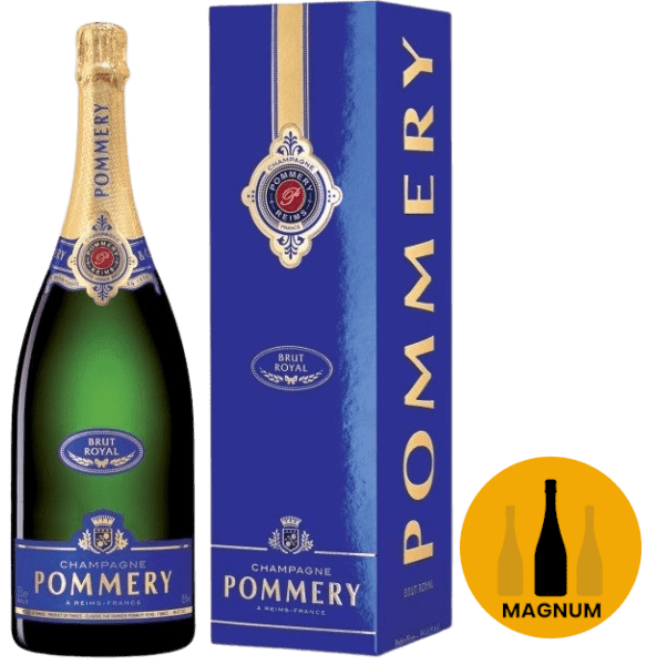 CHAMPAGNE POMMERY BRUT ROYAL EN ETUI 1,5L