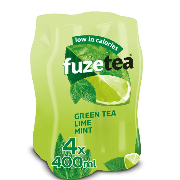 FUZE TEA LIME MINT PET 4X40CL