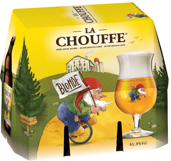 CHOUFFE BLONDE 8° VC 6X33CL