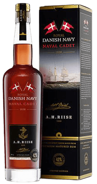 RHUM A.H.RIISE "NAVAL CADET" ÎLES VIERGES 42° 70cl