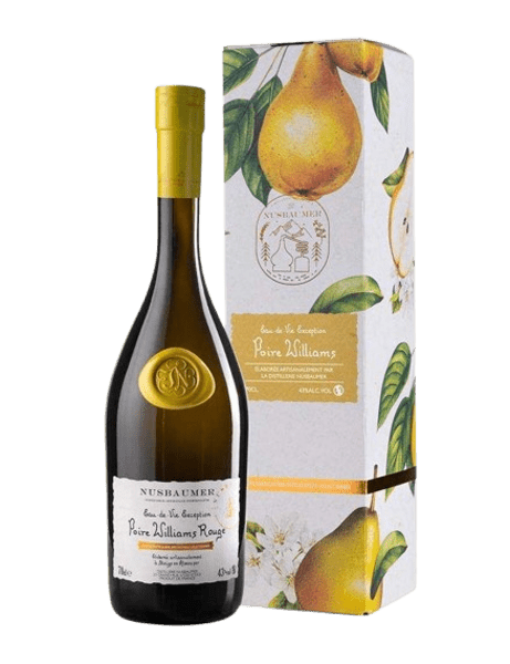EAU DE VIE DE POIRE WILLIAMS ROUGE NUSBAUMER 45° 70CL