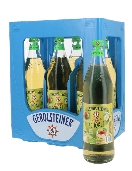 GEROLSTEINER APFEL SCHORLE VC 6x75cl