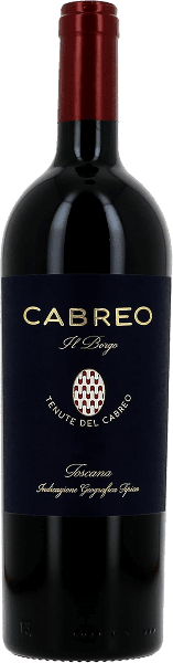 CABREO IL BORGO ROSSO DI TOSCANA I.G.T. TENUTE DEL CABREO 2017 ROUGE