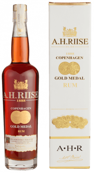 A.H.RIISE 1888 "COPENHAGEN GOLD MEDAL" ÎLES VIERGES 40° 70cl
