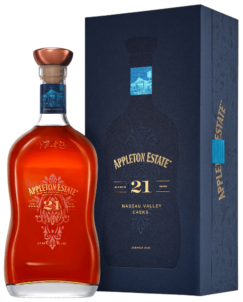 APPLETON ESTATE 21 ANS NASSAU VALLEY CASKS 43° JAMAÏQUE 70CL