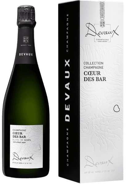 DEVAUX BRUT BLANC DE NOIR "COEUR DES BAR" EN ÉTUI 75CL