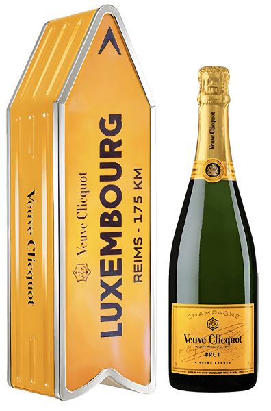 VEUVE CLICQUOT BRUT "ARROW LUXEMBOURG" 75CL