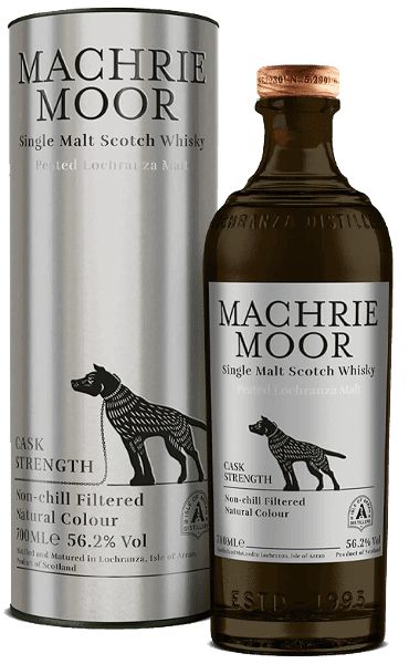 MACHRIE MOOR PEATED CASK STRENGTH 56,2° 70cl