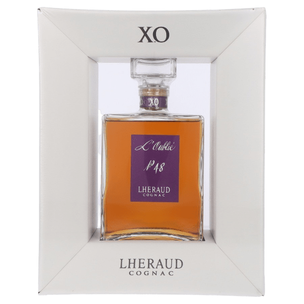 COGNAC X.O. "OUBLIÉ" EN CARAFE GUY LHERAUD 40° 70CL