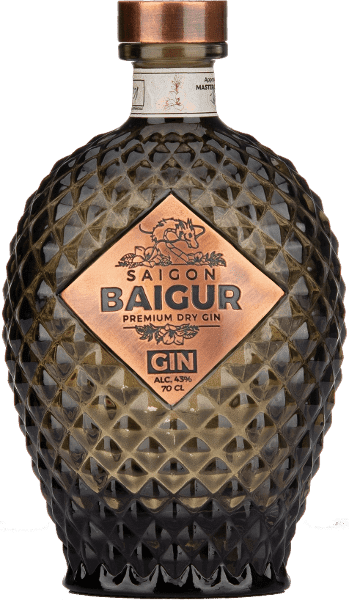 SAIGON BAIGUR PREMIUM DRY GIN 43° 70cl